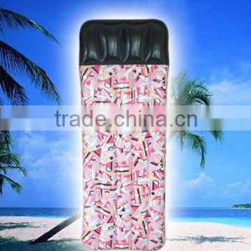 Customized inflatable floating mattress China manufacturer