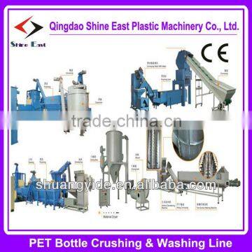 Waste plastic pp pe bags recycling line