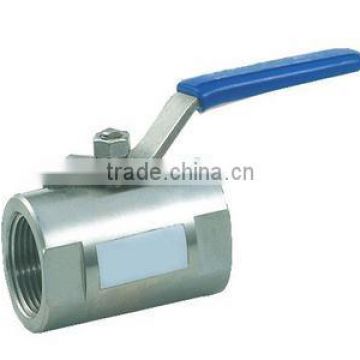 double block duplex Stainless Steel floating 316 2PC PN63 ball valve