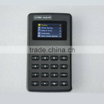 Magic Calculator With MP4 Function Has EBook, Photo, Music, Video, Recorder, FM Radio, Emergency Button to Back to Calculator photo-6