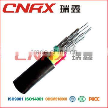 Made in China Ruixin Group 0.6/1kv 4 core Copper Conductor PVC Insulated PVC /PE Jacket saudi drums factory power electric cable