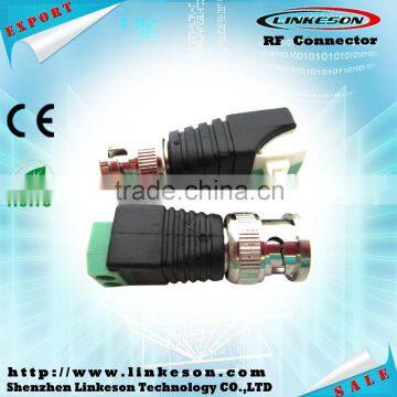 cctv camera bnc male solderless connector