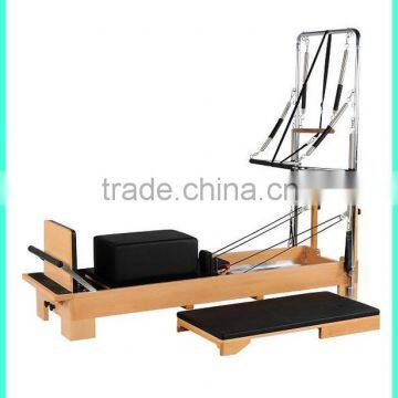 Wood Pilates Reformer With Tower SNP02/Reformer/Reformer Pilates