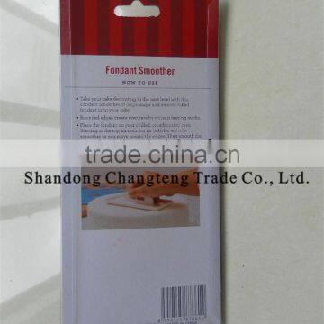 FDA LFGB Standard Plastic Cake Decorating Tools Fondant Smoother