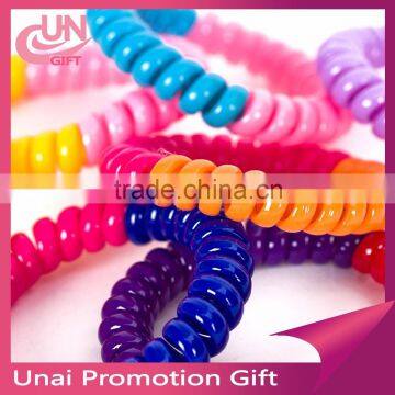 Telephone Wire Elastic Hair Band Ponytail Holders Hair Ring Hair Rope