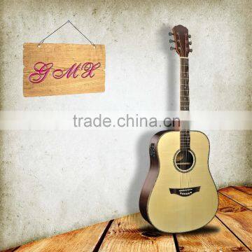 Binding All Solid Acoustic Guitar with Fishman EQ