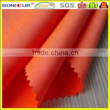 HV Orange 50%cotton 50%polyester Twill DWR Fabric for Workwear(ART.TPC193)