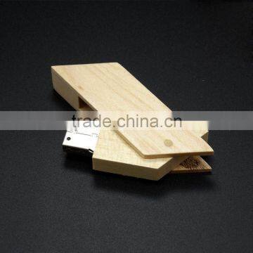 wooden usb for Gift Promotions,wooden USB with high quality,Swivel Wooden USB