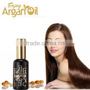 2016 hot selling natural moroccan oil hair treatment for frizzy and dry hair