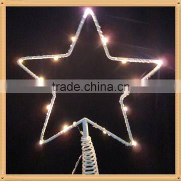 15L Battery Operated LED MINI Wire Star Christmas Fairy Lights Warm White