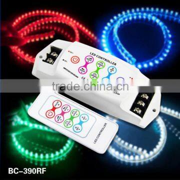Bincolor touch panel and RF remote control rgb led strip 12v controller