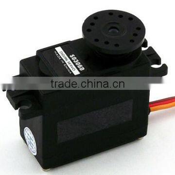 S0306D POM plastic gear 360degree continuous rotation 3kg digital robot servo