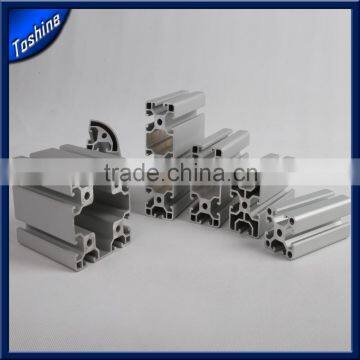 Custom aluminum extrusion profiles with 8mm slot
