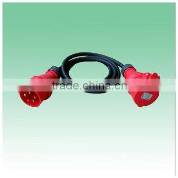 CEE 3P+N+E industrial plug and socket Extension Leads