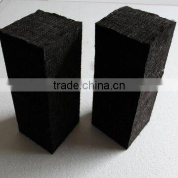 Three-dimensional carbon fiber, high modulus preoxidation filaments needle felt products