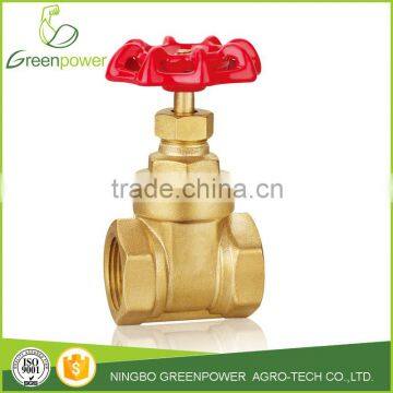 4 inch female brass gate valve 200wog BSP thread gate valves oil and gas pipeline