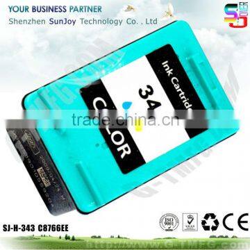 Wholesale Printer Ink Cartridge Compatible C8766EE	343 for HP Deskjet 9800 Printer (C8165B) Deskjet 9800d Printer (C8166B)