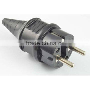 Hot Selling China 2016 Schuko Germany France Plug Power Adapters, 2 Round Pin Europe 16A 250V Plug Adapter