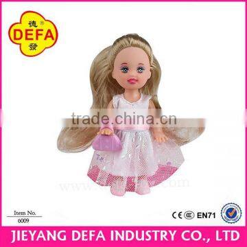 DEFA LUCY Top Sale Cheap High Quality blond hair Baby Girl Doll