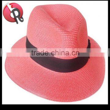 straw floppy hat fedora panama style