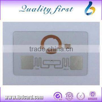 Rewritable EM4100 CR80 Crystal Transparent Chip Cards RFID Cards photo-4