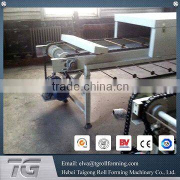 Made in china machinery stone coated metal roof tile machine