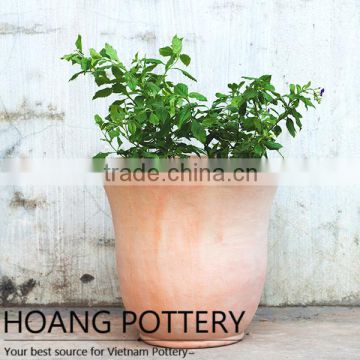 Beautiful Shape Red Clay Pot - Vietnamese Terracotta Planter Garden Decor