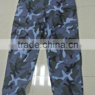 OEM 100% Cotton Plain Marine Camouflage Germany Battle Dress Uniform