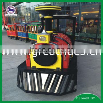 Popular amusement rides electric tourist trackless train for sale