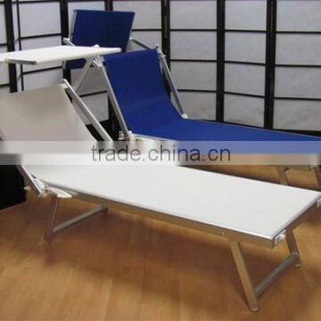 Cheap folding beach lounge chair canopy