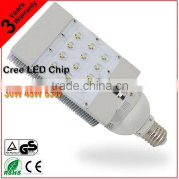 30W 45W 53W Waterproof Cree E40 LED Street Light Manufacturers