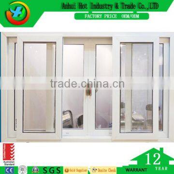 Double Layer High Quality Window PVC Profile for Window and Doors Sliding and Casement Window Cheap Window