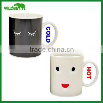 Color change sublimation mug