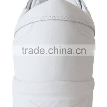 China Wholesale White School Leather Shoes photo-3