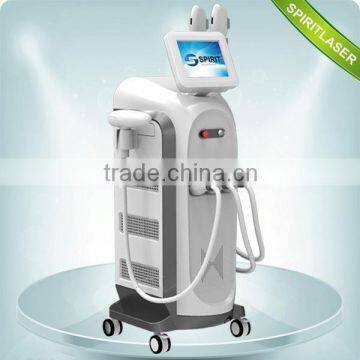 3 in 1 SHR+IPL+YAG Multi-function Machine Movable screen CPC canada certification ipl 10HZ