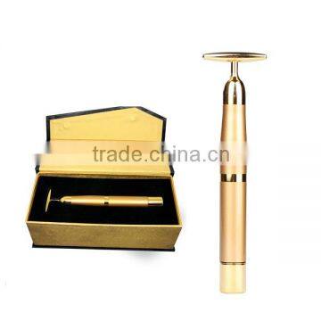 Portable Gold Bar Face Roller Massager