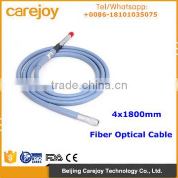 On sale 4mmX1.8m optical fibre light guide Endoscope New Fiber Optical Cable / Light Cable Compatible Wolf