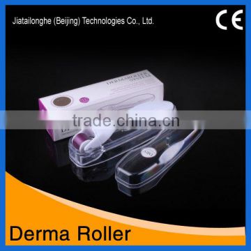 skin derma roller micro needle therapy stainless pins changeable heads derma roller 600 needles with the lowest price in China