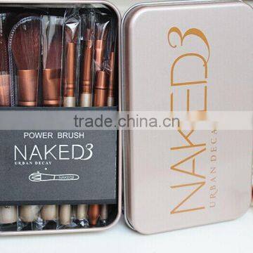 12pcs Pincel Maquiagem Naked3 Shenzhen Cosmetic Brush