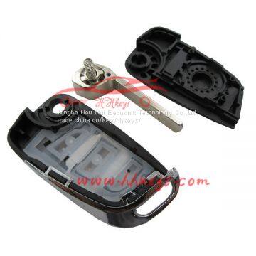 3 Button With Logo for Citroen Flip Key Cover 307 Blade photo-2