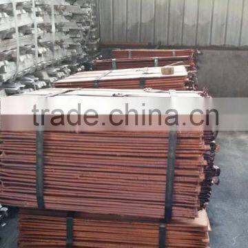 High Quality and Low Price Copper Cathode 99.99% 18