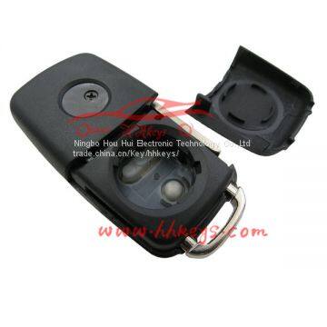 VW Remote Key Flip Key Shell 3 Button VW Key(with Screw, Words on the Side) photo-3