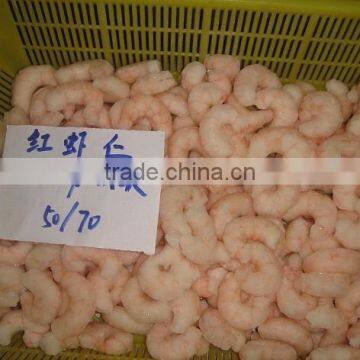 Frozen red prawn with good quality PUD seafood for hot sale