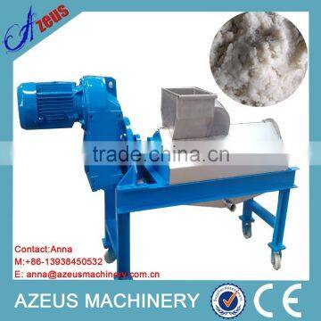 Single screw press cassava screw pressing machine/cassava residue dewater machine