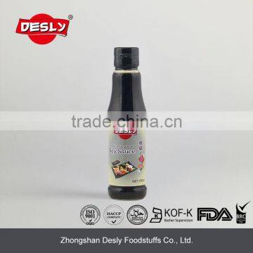 Classic flavor premium kikkoman taste Japanese soy sauce 150ml with cheap price