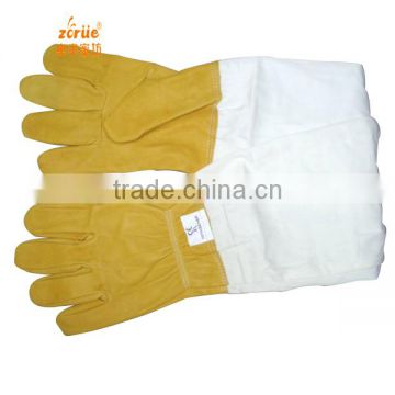 bulk supply high quality sheepskin palm beekeeping glove