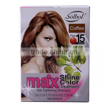 sobol max shine color hair shampoo hair dakening shampoo