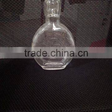 mini round perfume glass bottle