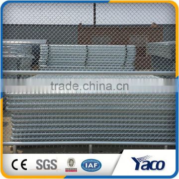 9 Gauge Galvanized Chain Link Fence Panel