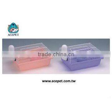 738 Metal cage with Plastic cage for mouse carrier w/water bottle pet cage